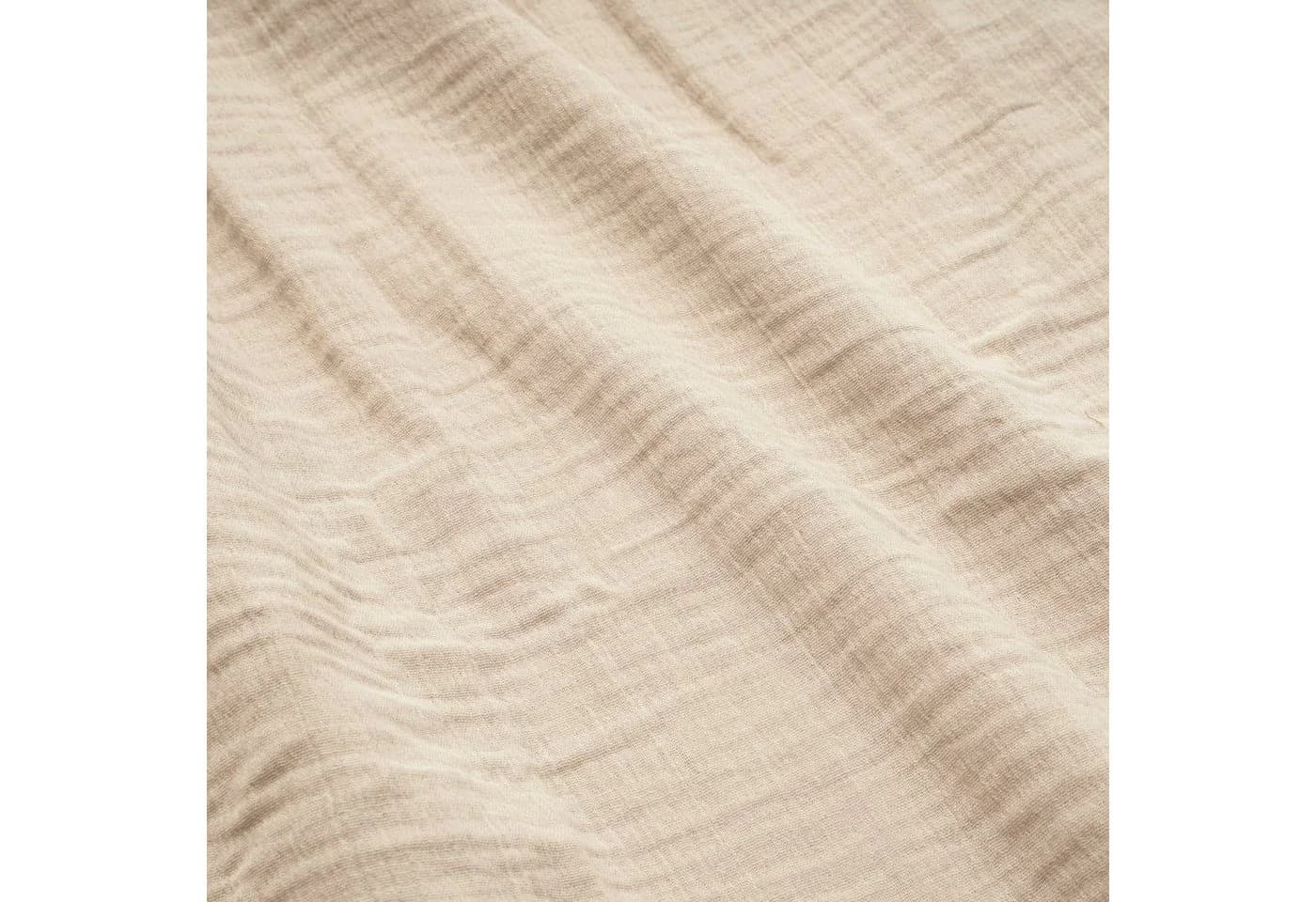 Julius Zöllner Kinderbettwäsche Musselin Beige 100x135cm - Bild 4