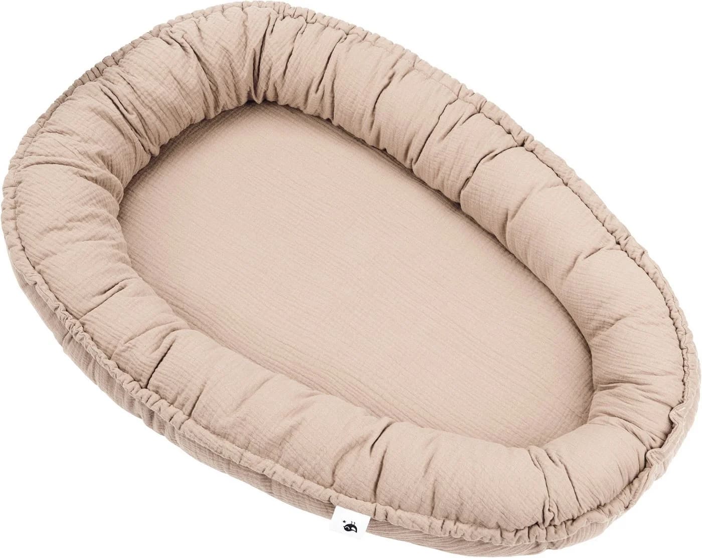 Julius Zöllner Kuschelnest NIDO Musselin Sand Made in Germany - Bild 4