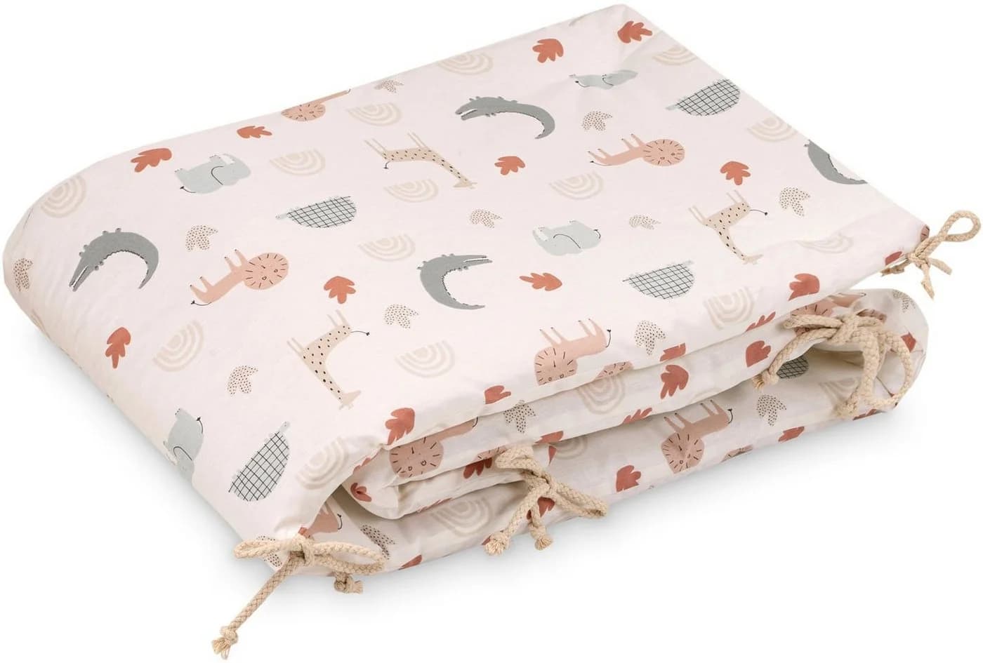 Julius Zöllner Bettnestchen Organic Wild Friends Bunt Made in Germany