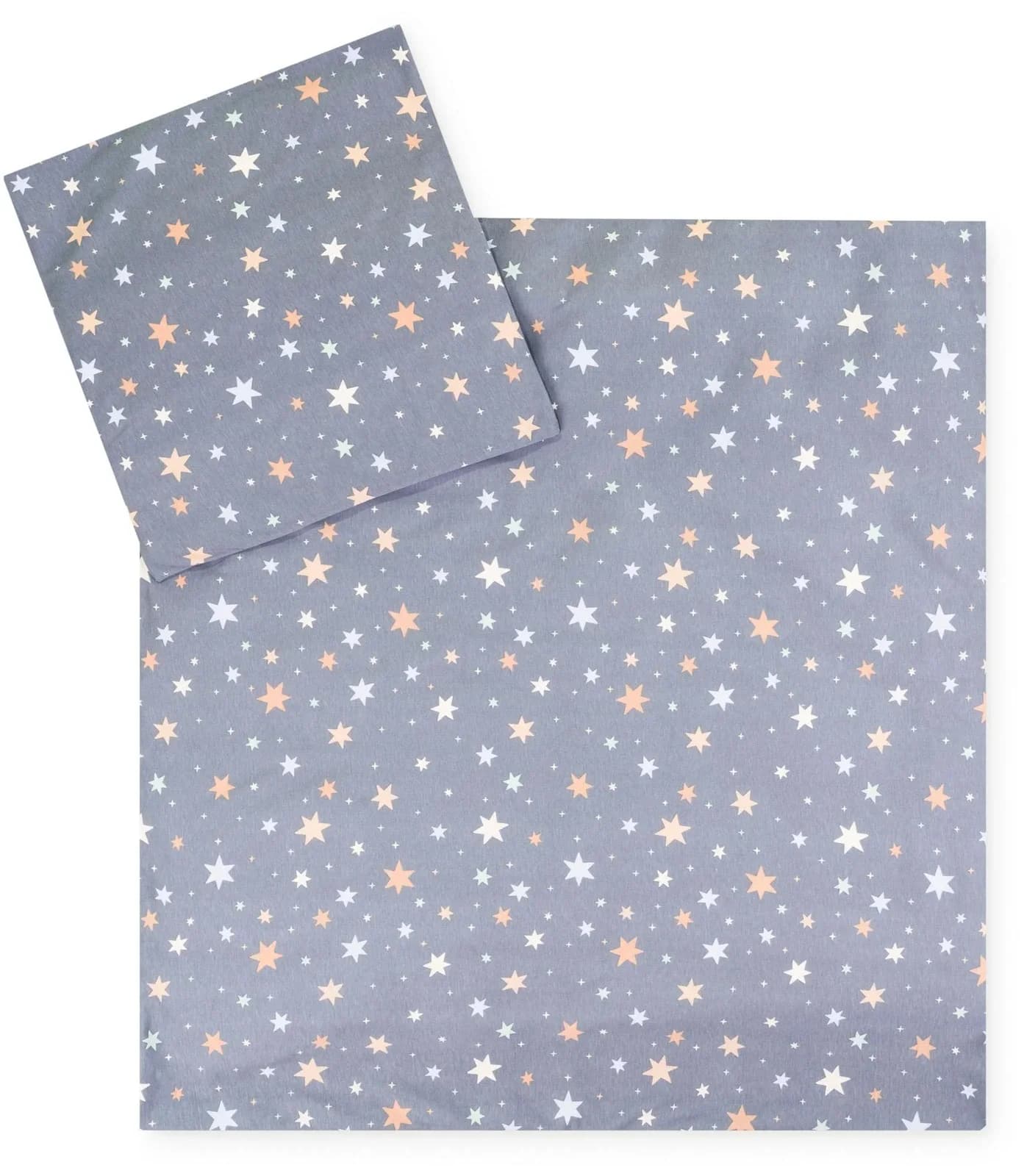 Julius Zöllner Kinderbettwäsche Jersey Blau Shiny Stars 2-tlg.