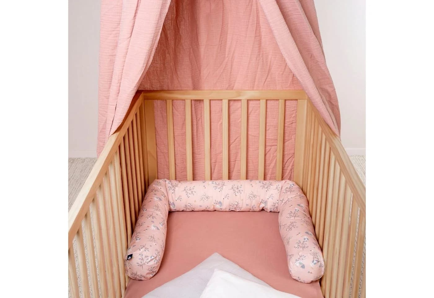 Julius Zöllner Nestchenschlange Rosalie Rosa 100% Baumwolle