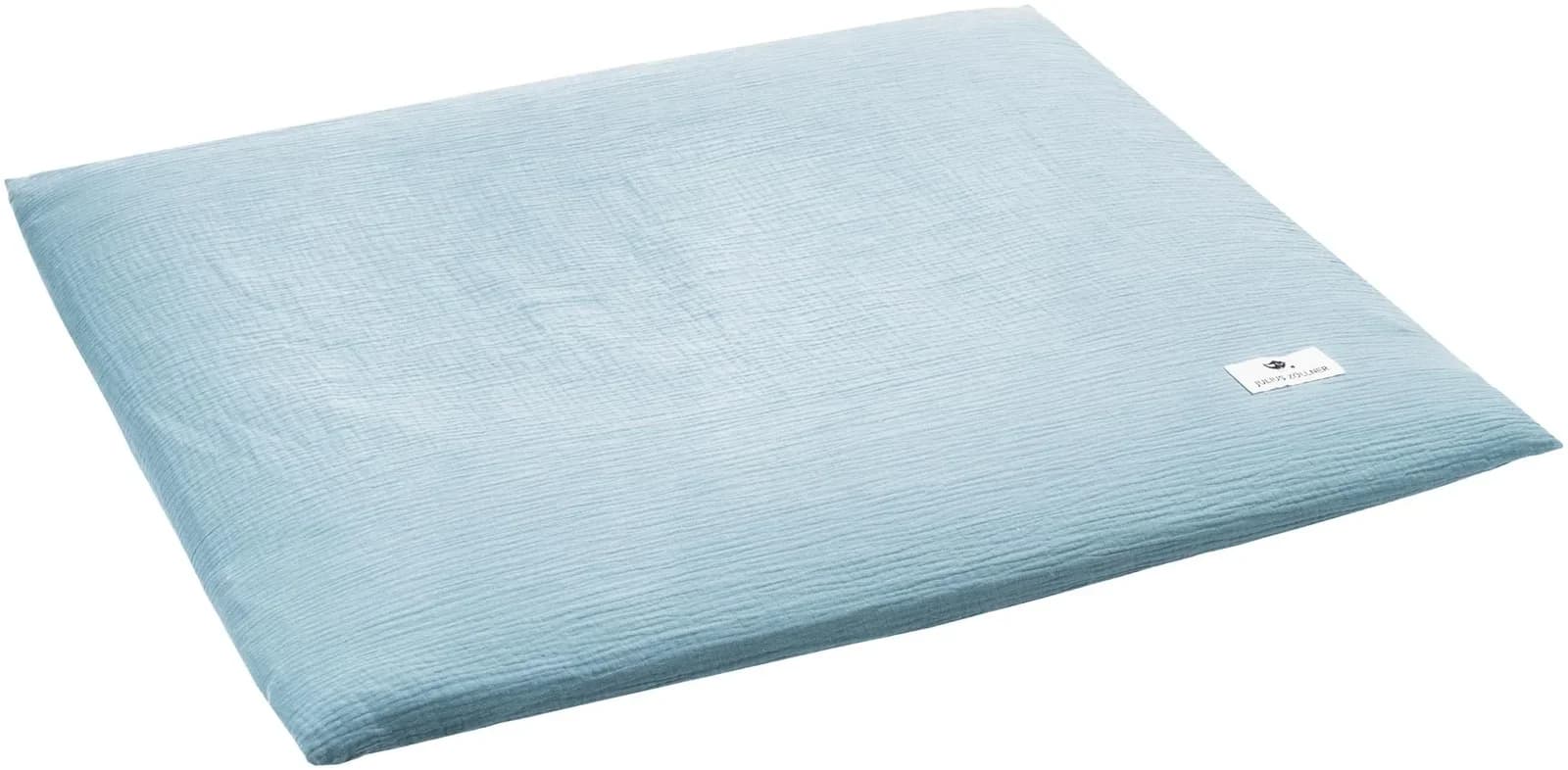 Julius Zöllner Wickelauflagenbezug Musselin Blau