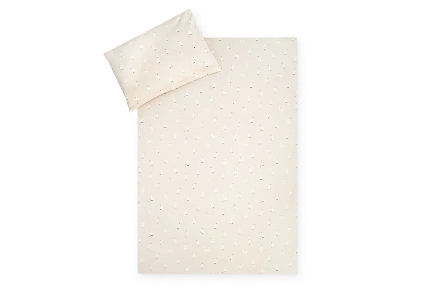 Julius Zöllner Babybettwäsche Jersey Beige mit Reißverschluss - Bild 2