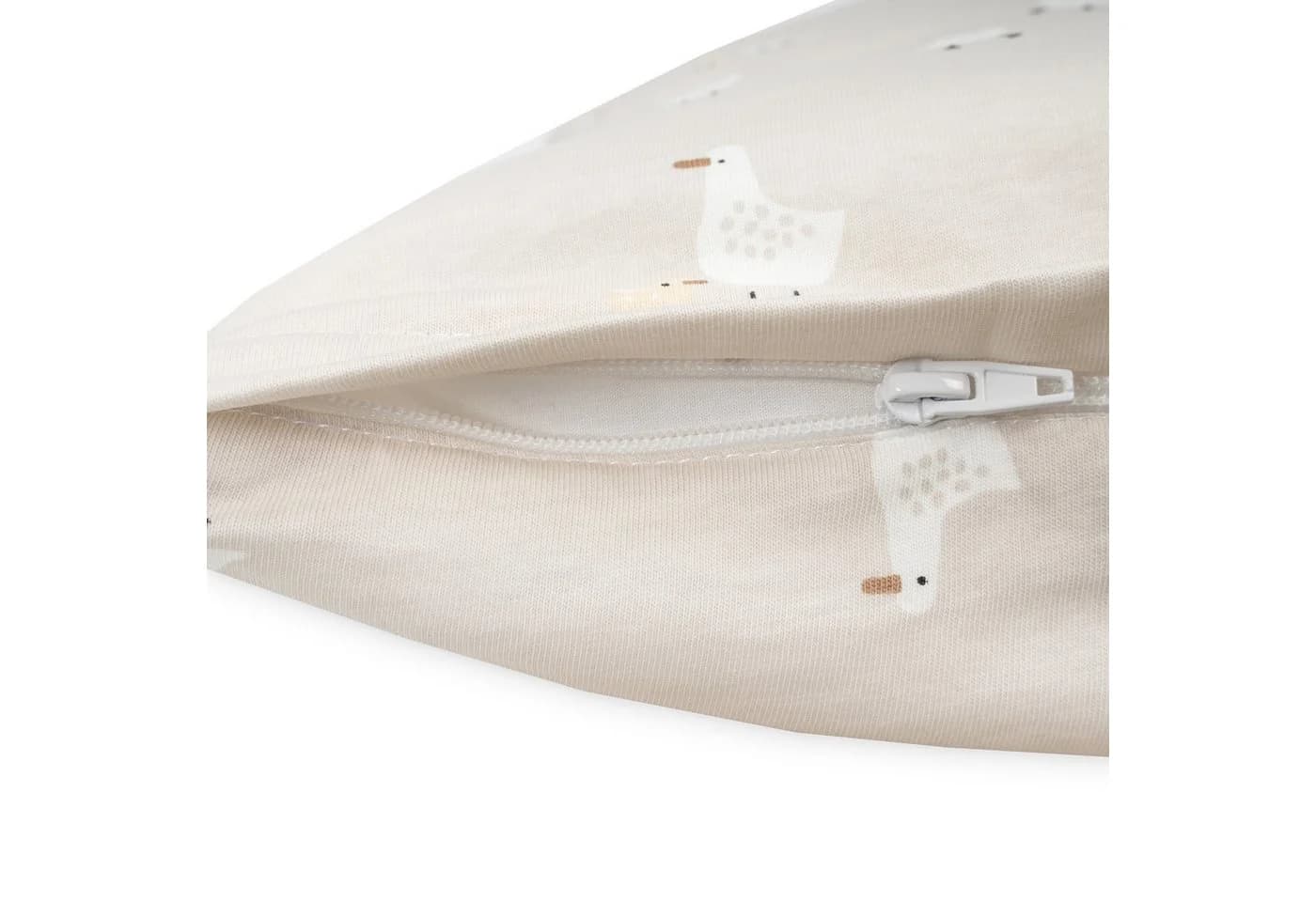 Julius Zöllner Babybettwäsche Jersey Beige mit Reißverschluss - Bild 3