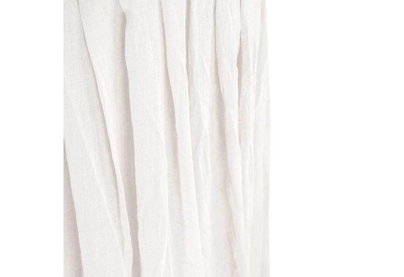 Julius Zöllner Betthimmel Baldachin Voile uni Jersey Weiß - Bild 4
