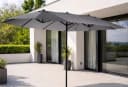 Leco Oval-Sonnenschirm Anthrazit Doppel-Sonnenschirm Bild 2