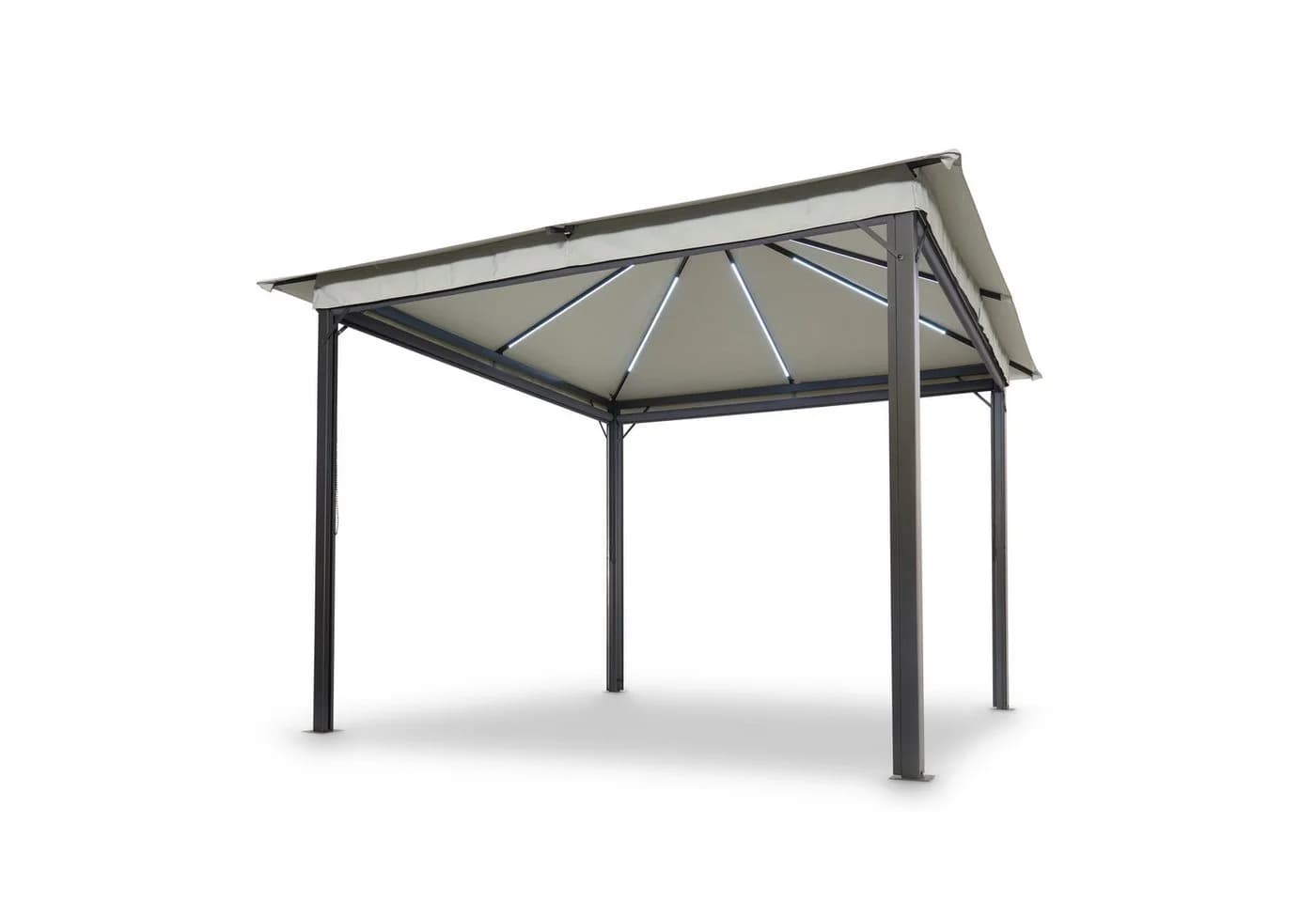 Leco Pavillon-Ersatzdach Dachtextil Solarpavillon Lina 3x3m - Bild 3