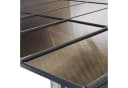 Leco Pavillon-Ersatzdach Dachplatten-Set grau-transparent für Terrassenüberdachung Bild 2