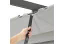 Leco Pavillon-Ersatzdach Dachtextil Lichtgrau 4x3m Bild 1