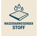 Leco Hollywoodschaukelersatzdach Grau Wassserabweisend Bild 3