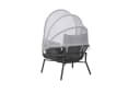 Leco Sessel mit Fußhocker Anthrazit Bild 4