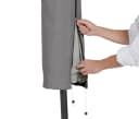 LECO Sonnenschirm-Schutzhülle Anthrazit Polyester Bild 4