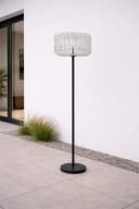 Leco LED Außen-Stehlampe BELLA Solar-Stehleuchte Warmweiß Grau/Anthrazit Bild 2