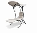 Leco Dream Chair 2.0 Hängeliege mit Sonnendach und Auflage Anthrazit Bild 4