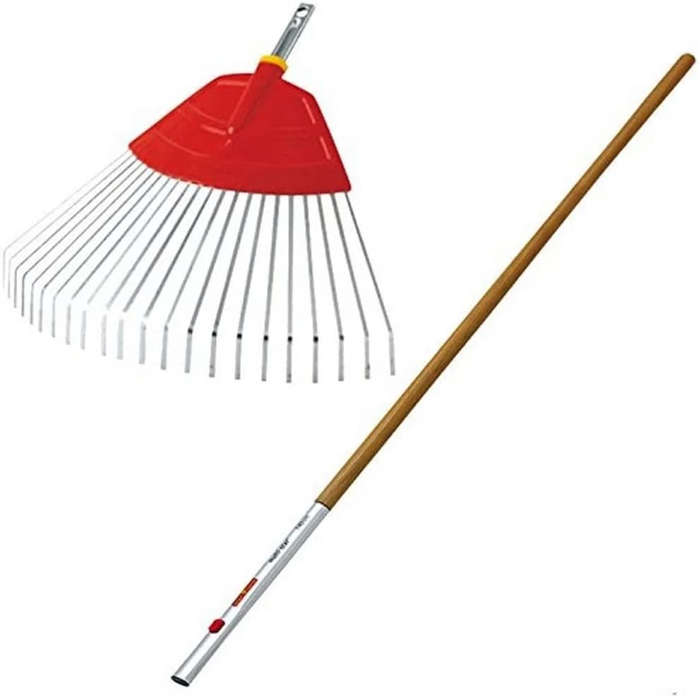 WOLF-Garten Fächerbesen mit Holz-Stiel UF-M/ZM 140