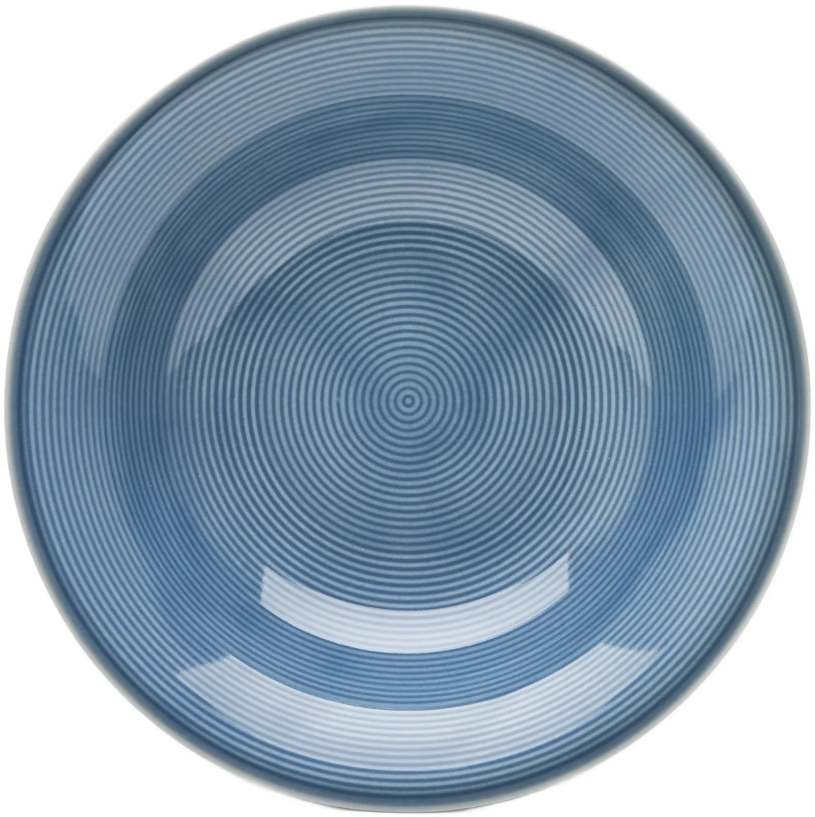 Van Well Pastateller Set Jive 6-tlg. Blau Porzellan
