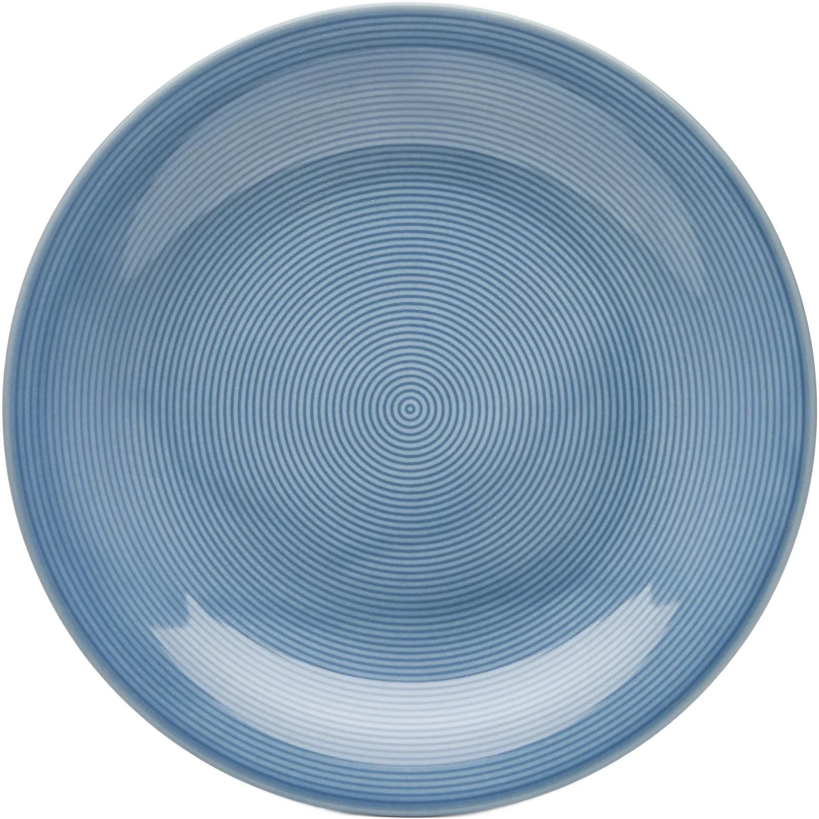 Van Well Teller Set Jive 6-tlg. Blau Porzellan