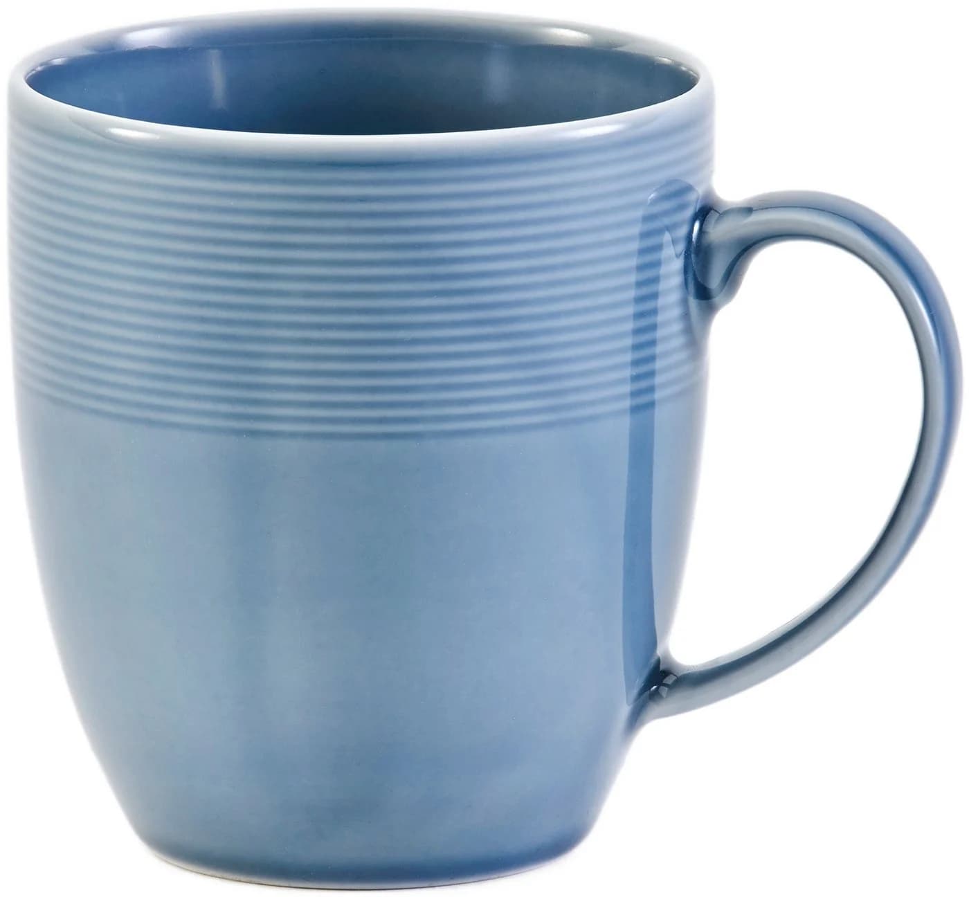 Van Well Kaffeebecher Jive 6er Set Blau Porzellan 400ml - Bild 2