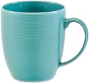 van Well Kaffeebecher Jive 6-tlg. 400 ml Porzellan türkis Spiraldekor Bild 2