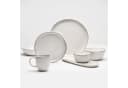 VAN WELL Dessertteller Urban 6-tlg. Beige Steinzeug Bild 1
