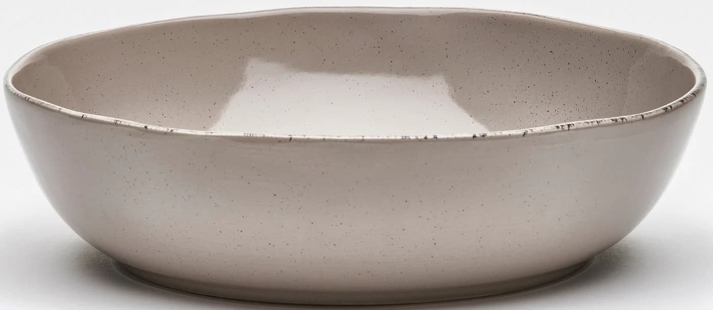 Van Well Salatschale Urban 29,5 cm Braun 2er Set Steinzeug - Bild 2