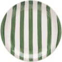 VAN WELL Mallorca Speiseteller Set - Weiß/Grün - Keramik - Ø 27cm Bild 1