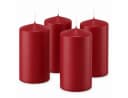 Wiedemann Kerzen Stumpenkerze 4er Set Adventskranzkerzen Altrot Bild 2