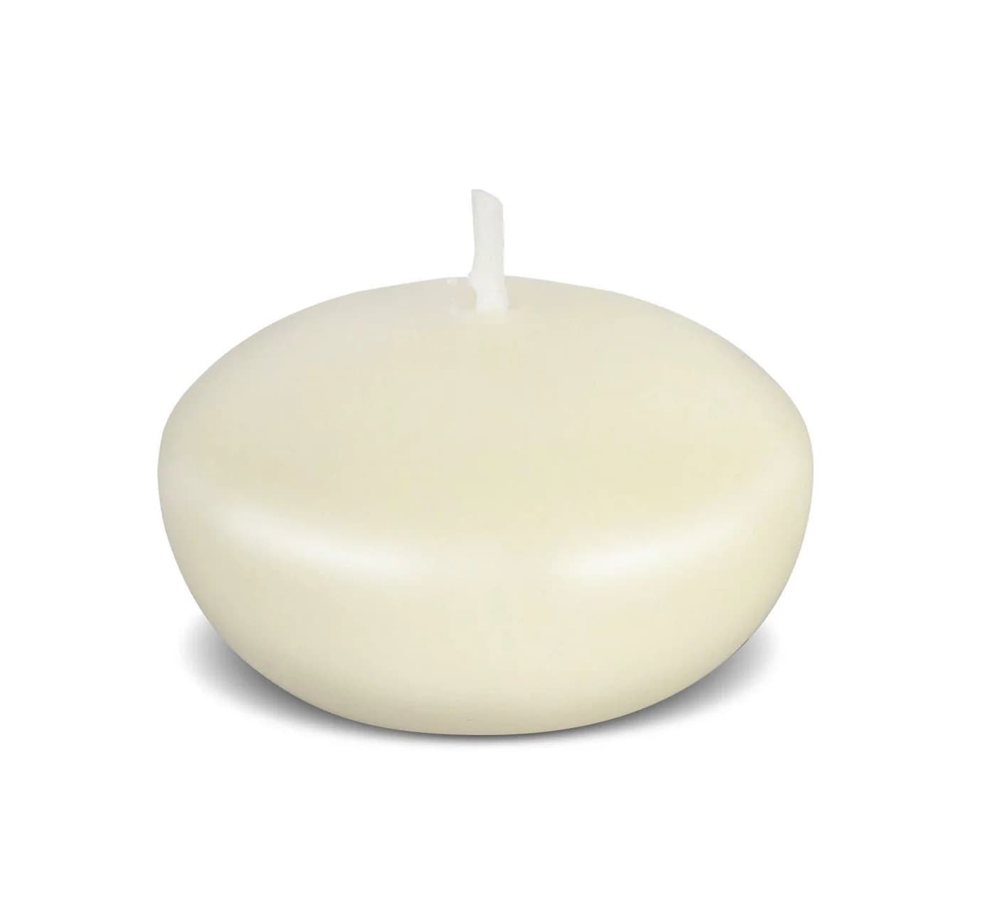 Wiedemann Kerzen Schwimmkerze Elfenbein Ø 45 mm, 24 Stück
