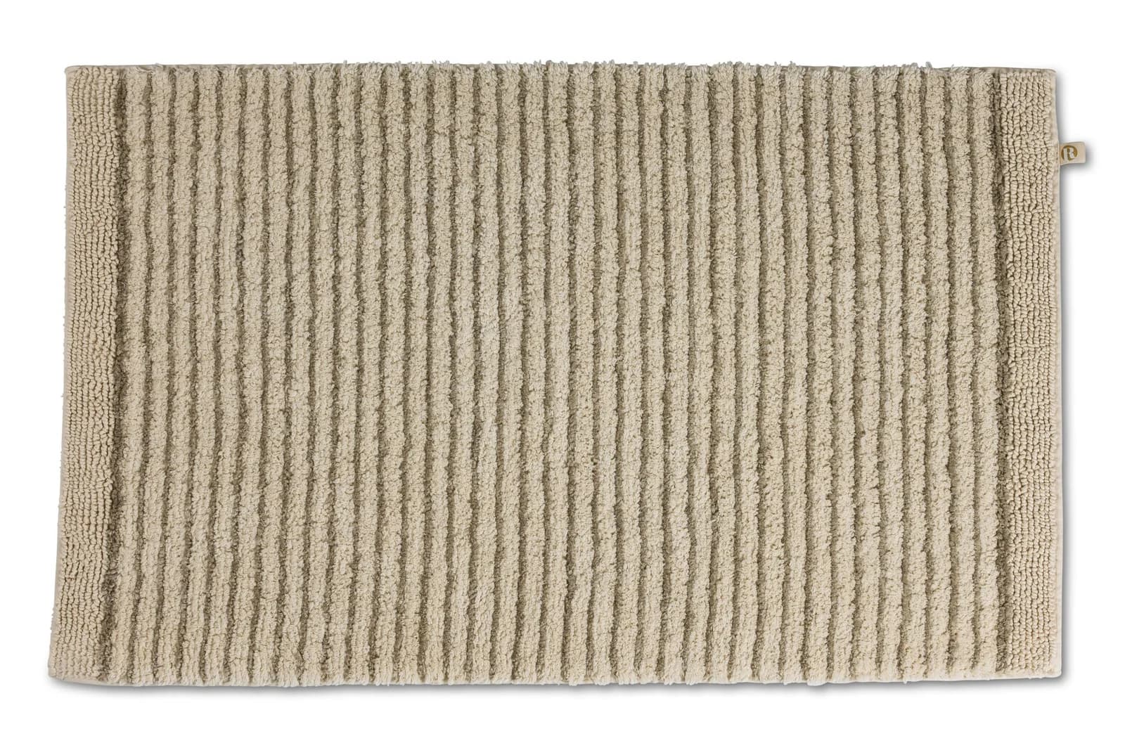 RHOMTUFT Badematte LIN Natur 60x100 cm Baumwolle Leinen