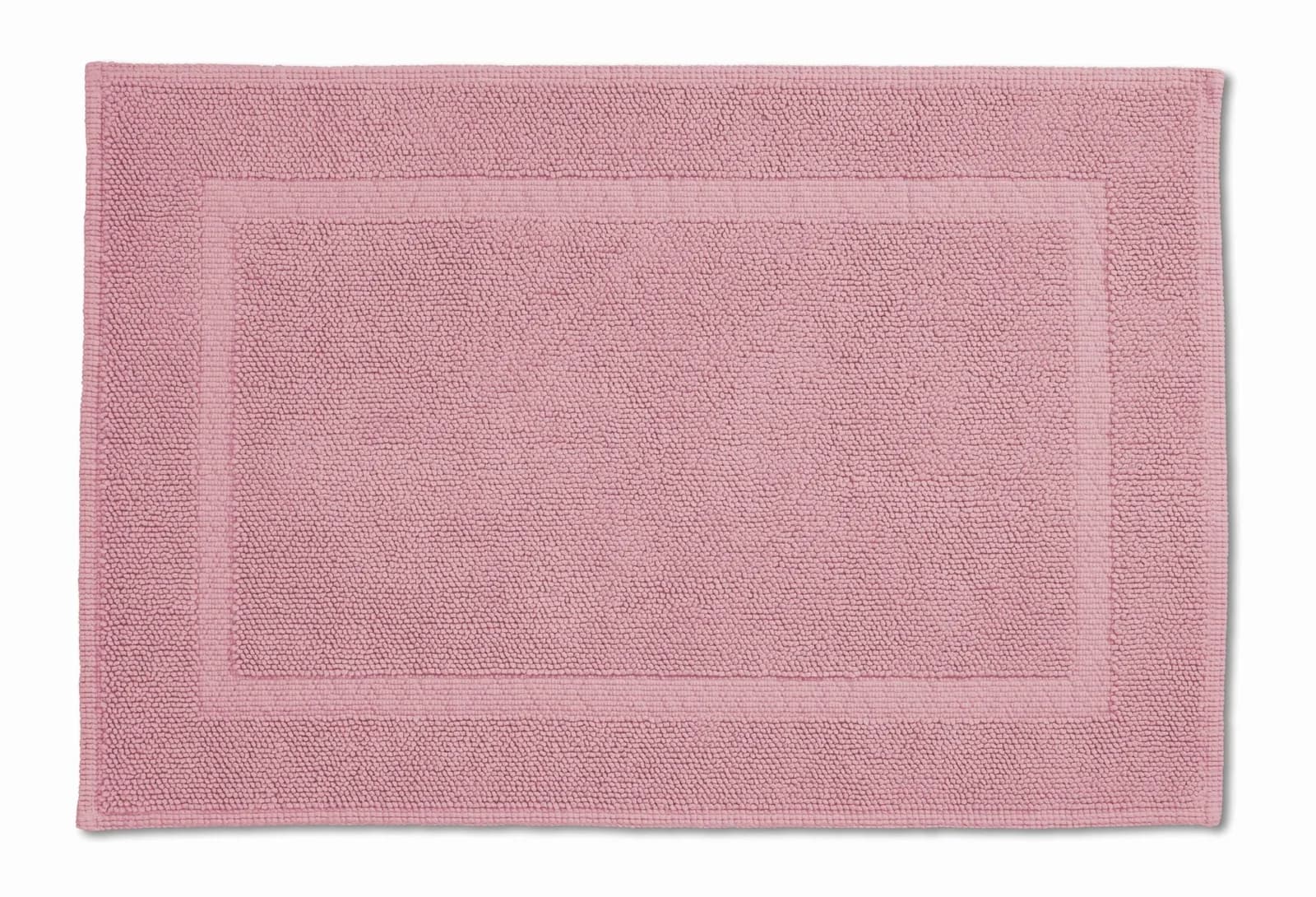 Badematte RHOMTUFT PEARL Rosenquarz 100% Baumwolle