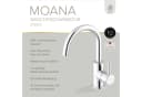 Lenz Waschtischarmatur MOANA Chrom 360° Schwenkfunktion Bild 3