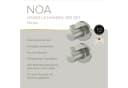 Lenz Handtuchhaken NOA 2er Set Nickel Bad Bild 3