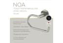 Lenz Toilettenpapierhalter NOA Nickel Bild 3