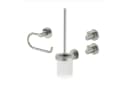 Lenz Badaccessoire-Set HYGGE 4-teilig Nickel-Optik Bild 2