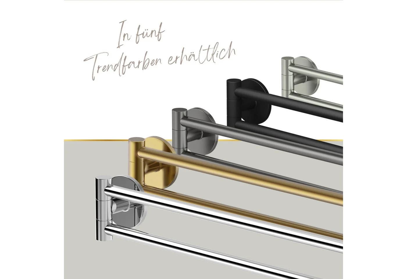 Lenz Doppelhandtuchhalter HYGGE Gold - Bild 5