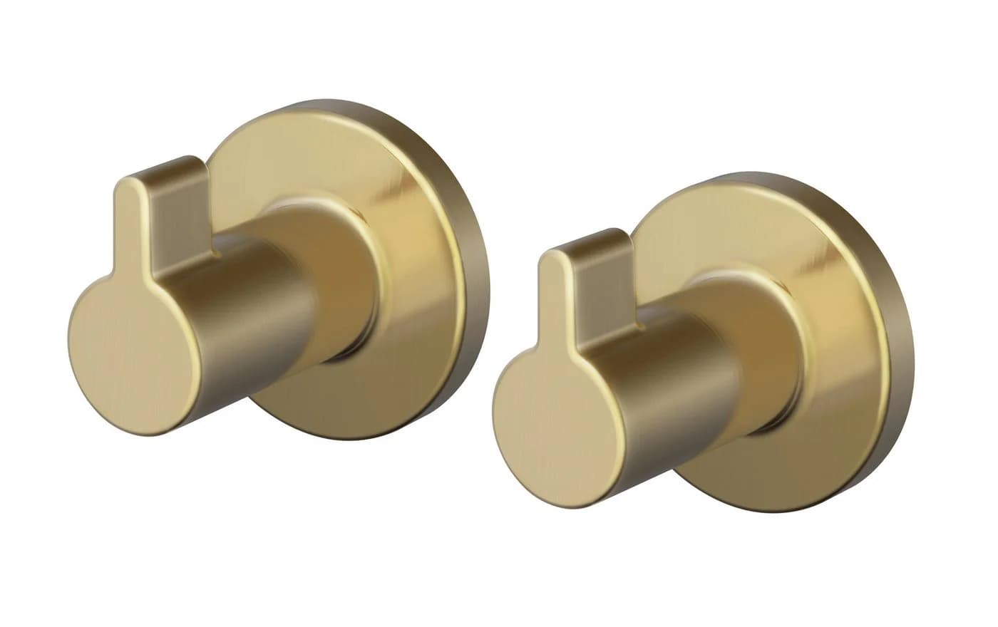 Lenz Handtuchhaken HYGGE Gold 2er-Set - Bild 2