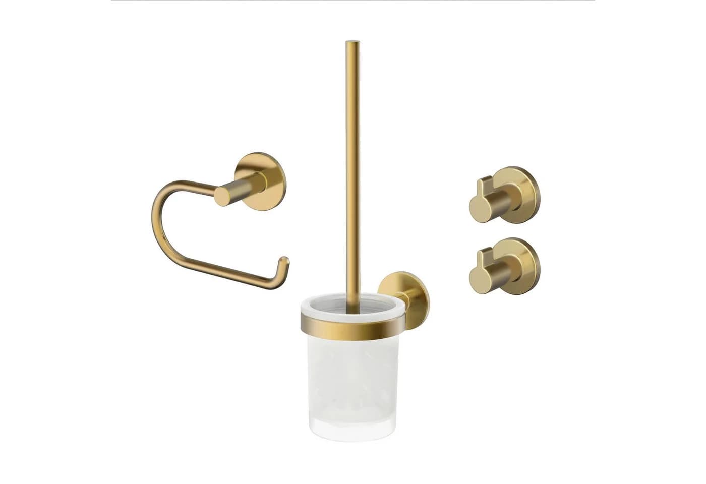 Lenz Badaccessoire-Set HYGGE 4-teilig Gold - Bild 2