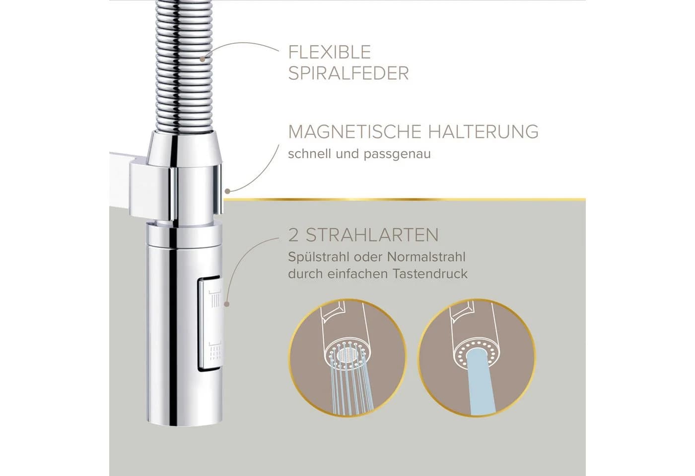 Lenz Küchenarmatur ALUNA Chrom - Bild 4