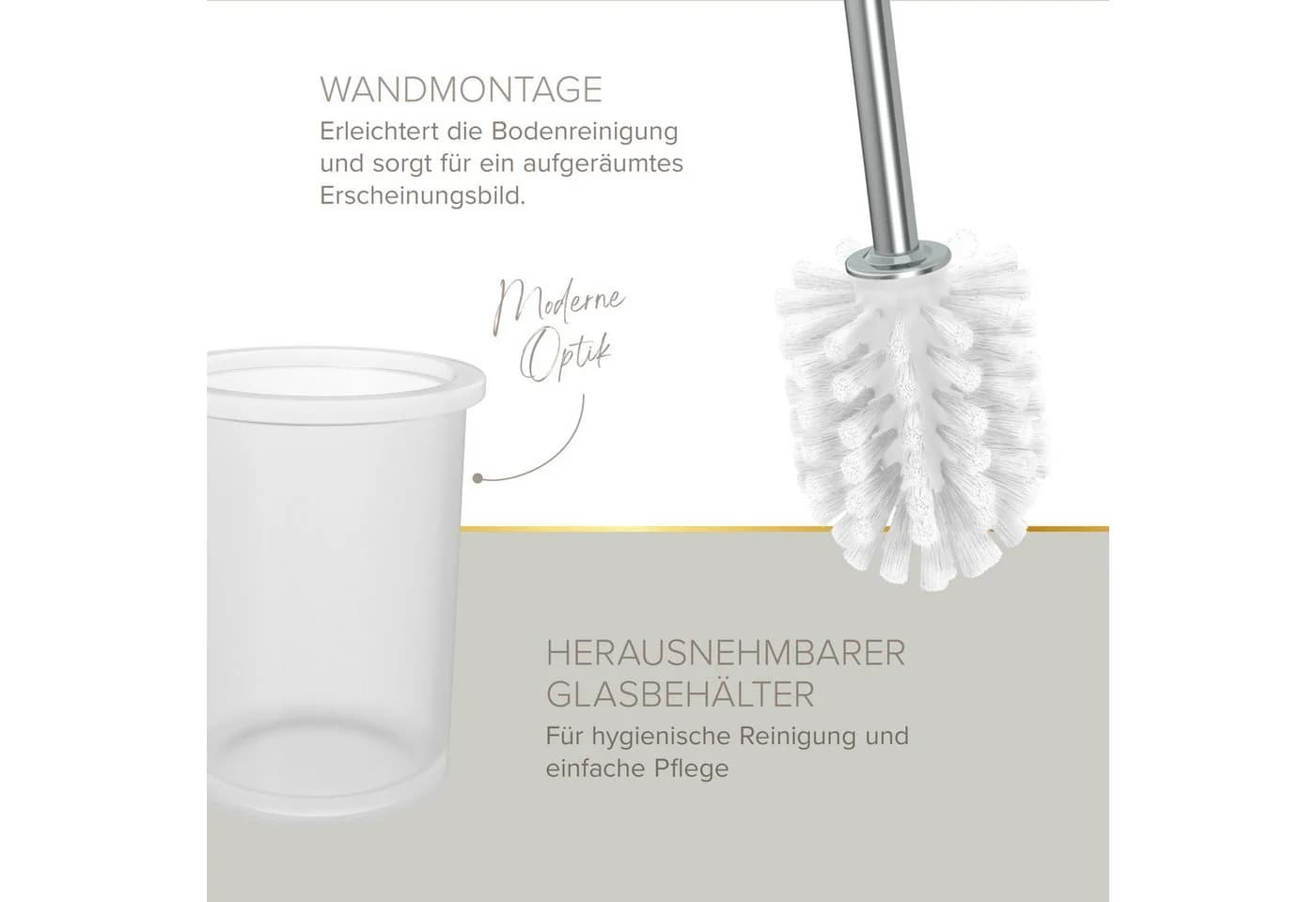 Lenz Badaccessoire-Set HYGGE 4-teilig Chrom - Bild 5