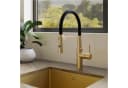 Lenz Küchenarmatur NALU Gold Flexible Pendelbrause 2 Strahlarten Bild 1