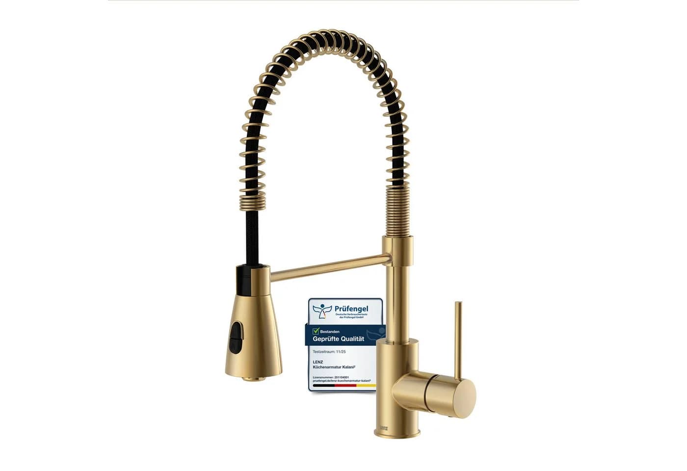Lenz Küchenarmatur KALANI² Nickelfrei Gold - Bild 2