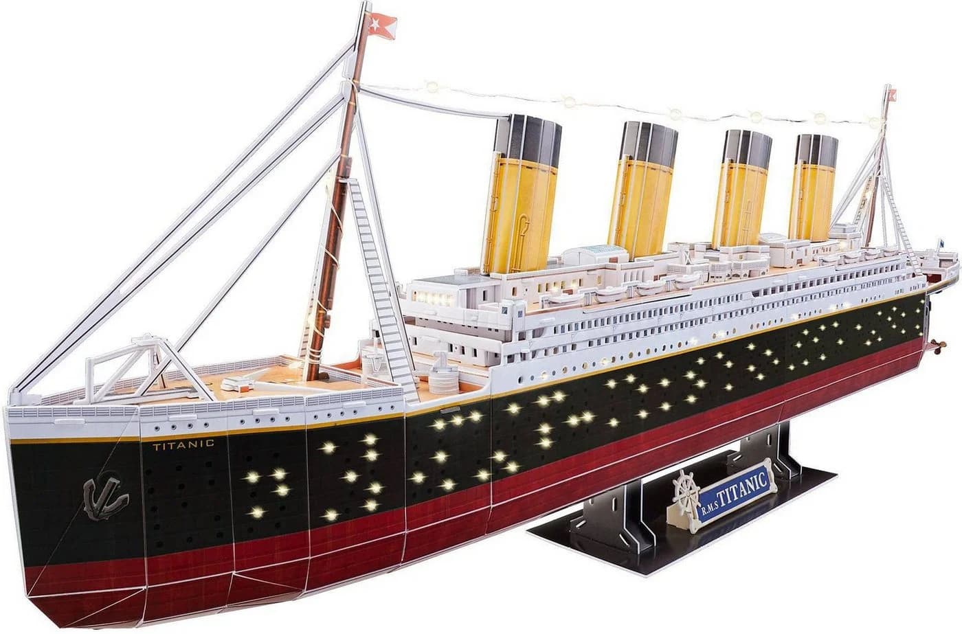 Revell 3D-Puzzle RMS Titanic LED 266 Teile Schaumstoff - Bild 3