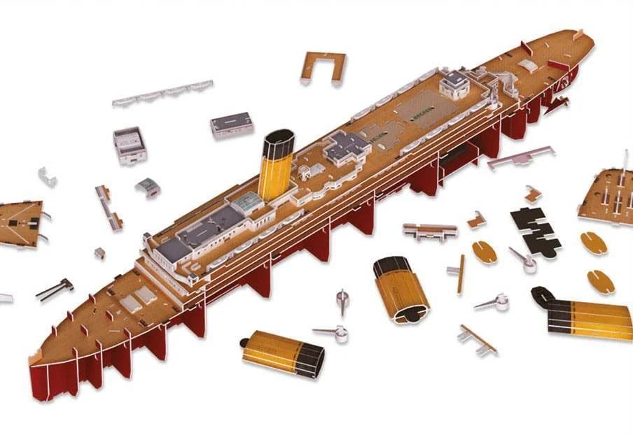 Revell 3D-Puzzle RMS Titanic LED 266 Teile Schaumstoff - Bild 5