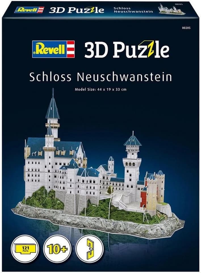 Revell® 3D-Puzzle Schloss Neuschwanstein 121 Teile Schaumstoff