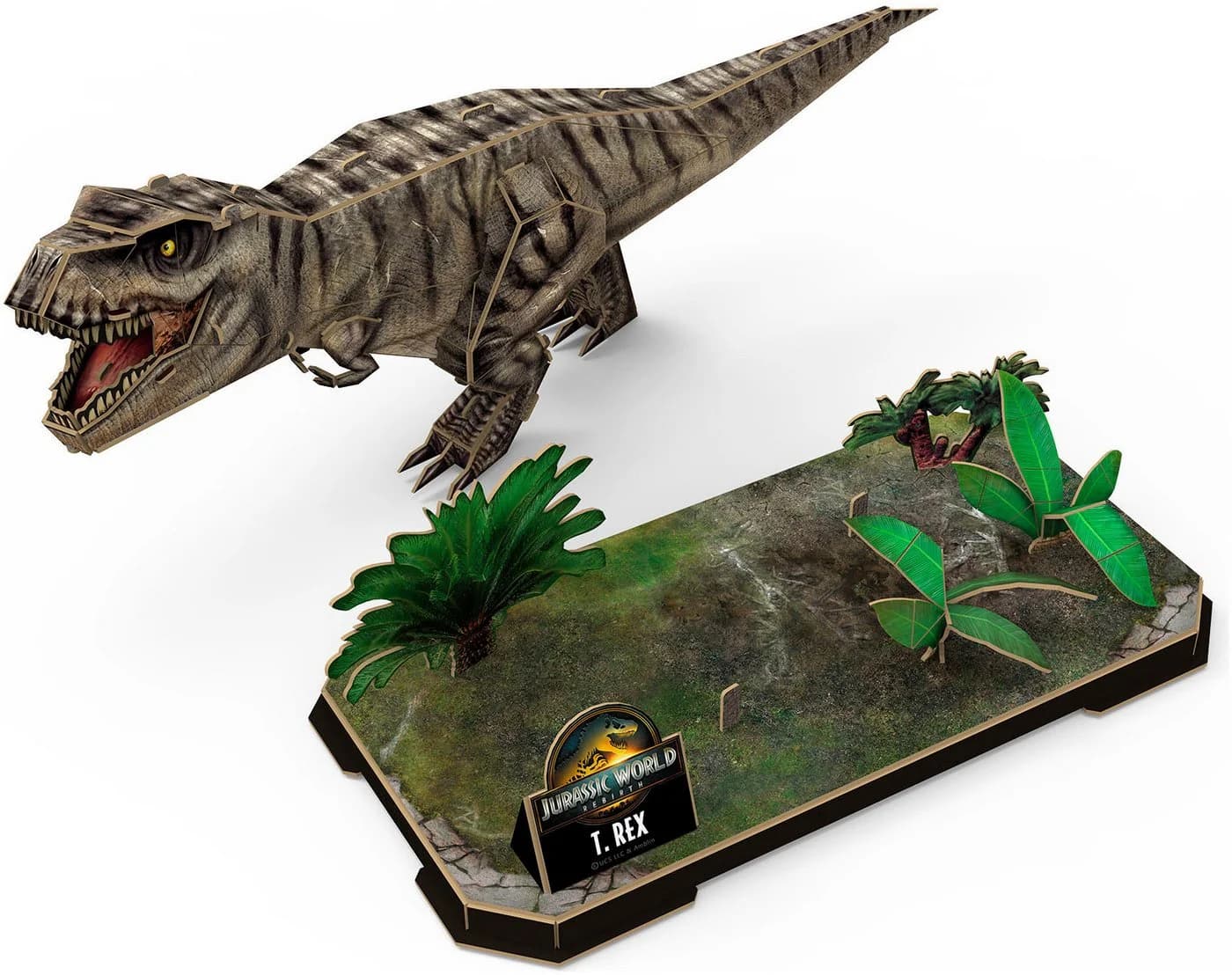 Revell 3D-Puzzle Jurassic World Rebirth Dinosaurier T.Rex 45 Teile - Bild 4