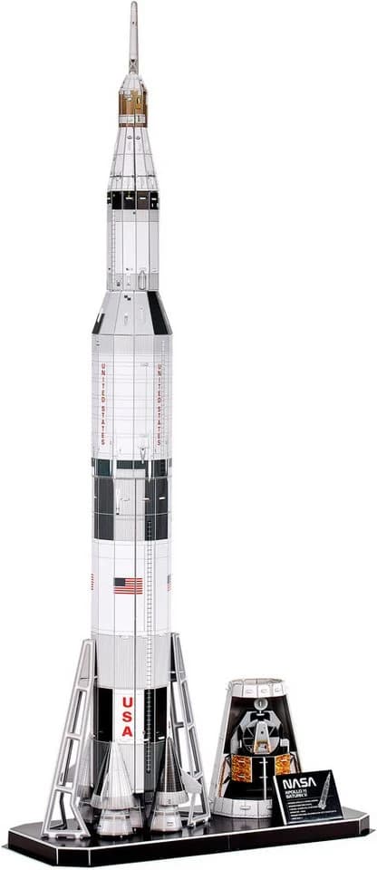 Revell 3D-Puzzle Apollo 11 Saturn V Rakete 136 Teile