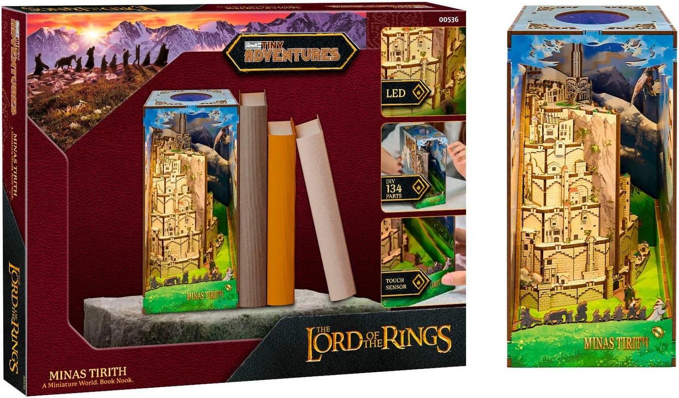 Revell® 3D-Puzzle Book Nook Minas Tirith 134 Puzzleteile Buchstütze - Bild 2