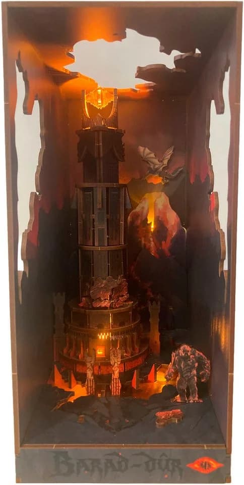 Revell® 3D-Puzzle Book Nook Barad-Dûr 155 Teile Holz LED-Beleuchtung