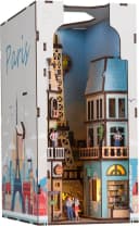 Revell® 3D-Puzzle Book Nook Paris 168 Teile Buchstütze LED-Beleuchtung Bild 3