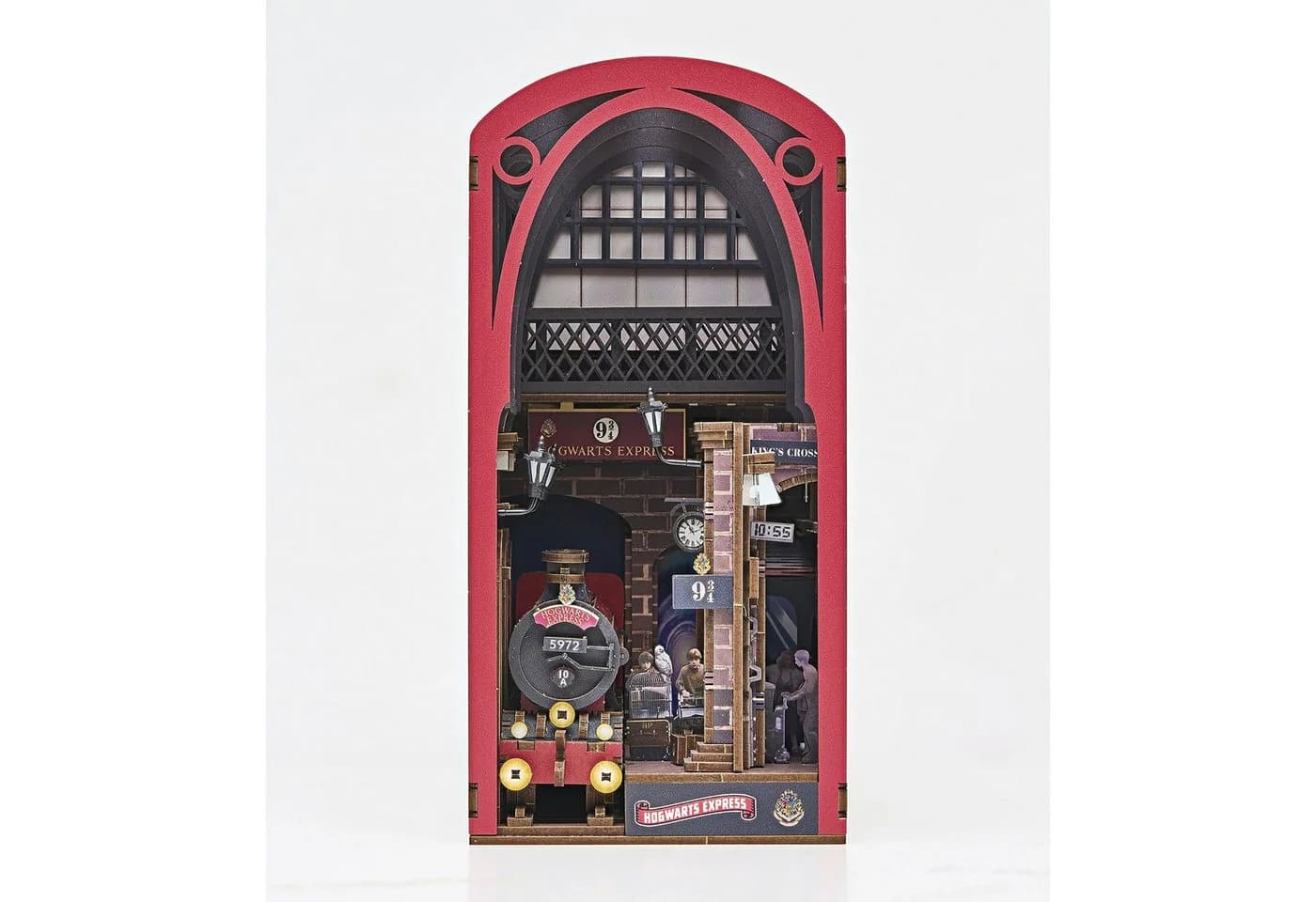 Revell Tiny Adventures Harry Potter Hogwarts Book Nook 3D Holzpuzzle mit LED - Bild 3